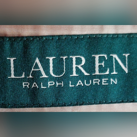 Lauren Ralph Lauren Suit Jacket Mens 40R Houndstooth Brown Blue 2 Button Front - Picture 9 of 9